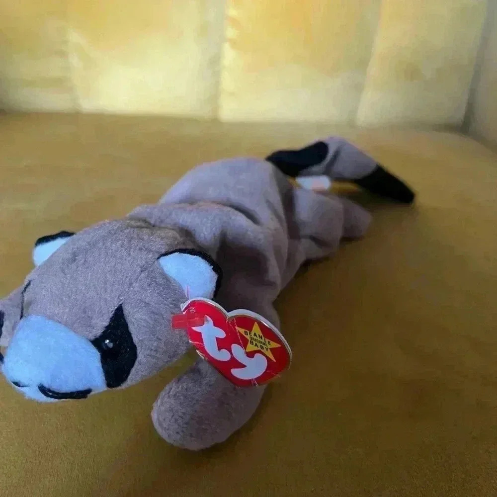 Ty Beanie Babies - Ringo the Racoon 4th Generation  Tag (1995)